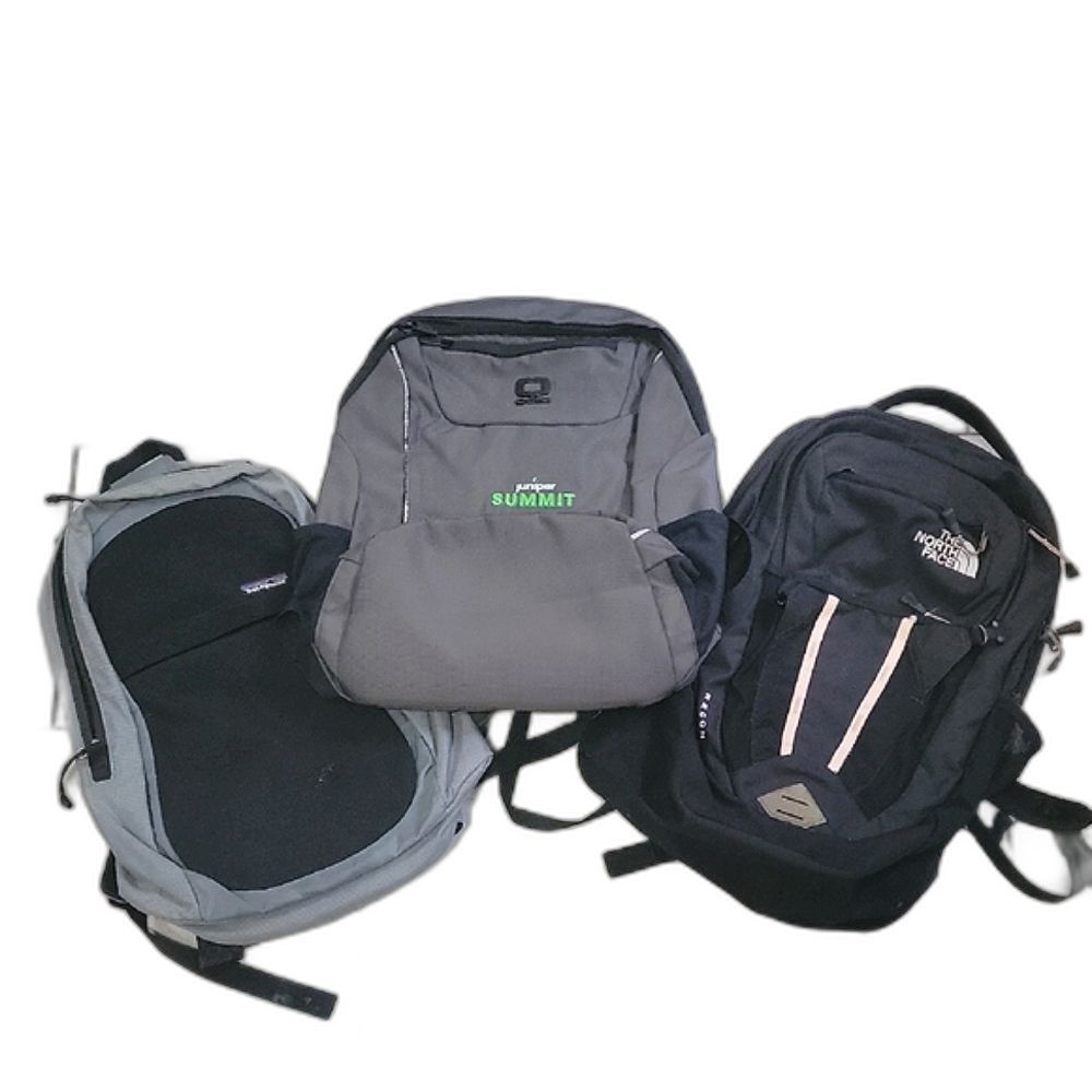 Backpacks 3-Pack - Patagonia, Ogio, NorthFace, - Outdoors / Travel- Gray, Black